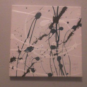 "Clover Wind" Acrylic Painting by Artist Thomas Finch